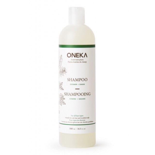 Shampoing Oneka cèdre et sauge