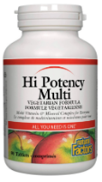 Hi Potency Multi  formule végétarienne Natural Factors (90 comprimés)