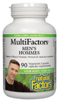 MultiFactors Hommes Natural Factors (90 capsules végetariennes)