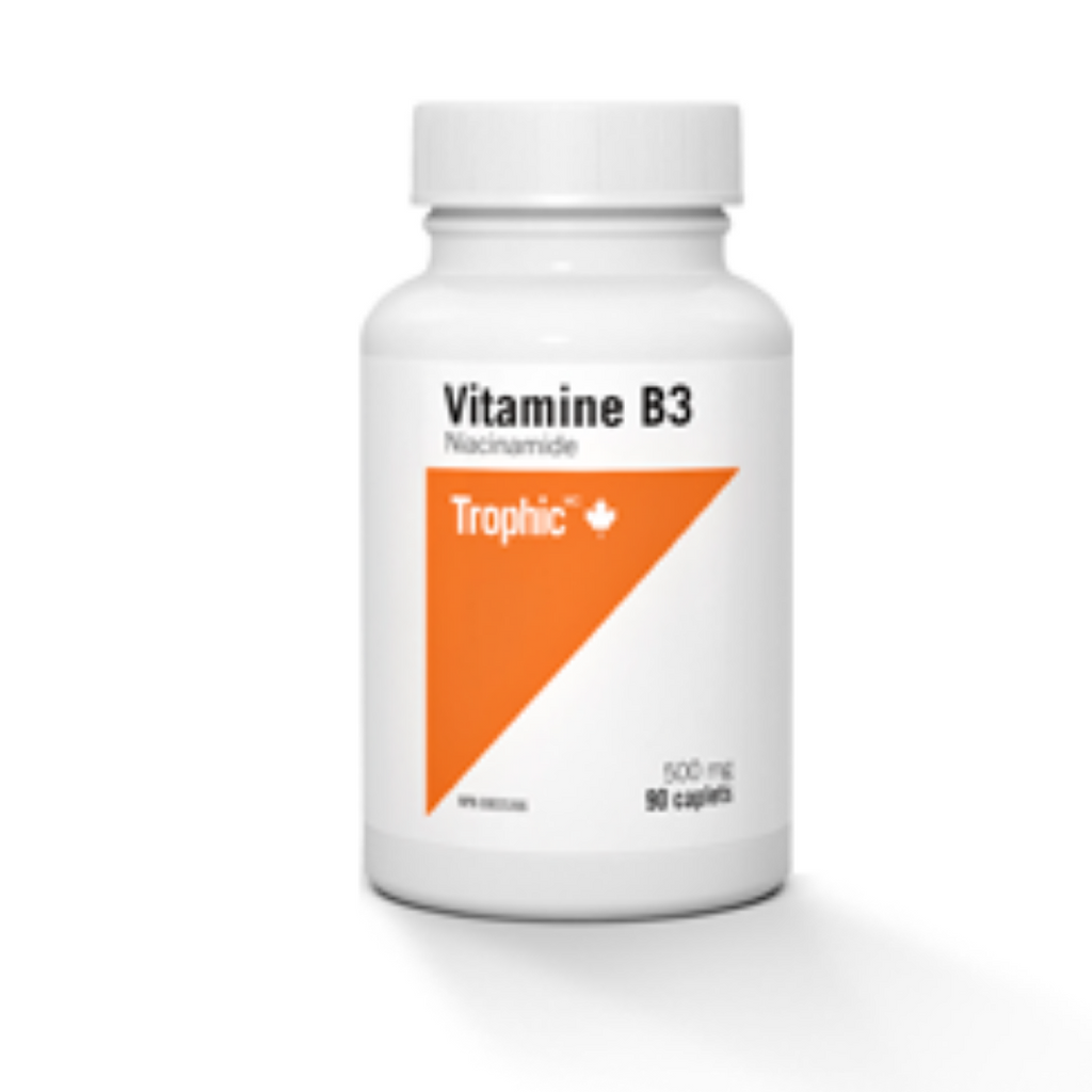 Vitamine B3 (niacinamide) 500 mg Trophic (90 comprimés)